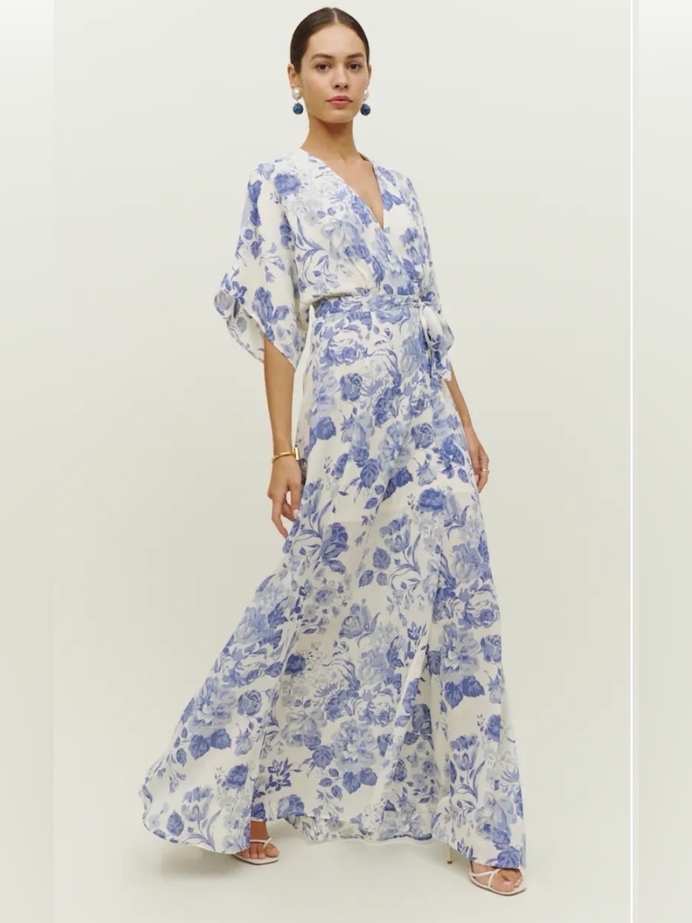 Reformation Winslow dress - Color Lucerne - Size L